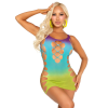 Сукня Leg Avenue Seamless Ombre Faux Lace Up Mini Dress One Size Ocean
