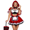 Костюм Червоної Шапочки Leg Avenue Flirty Miss Red Top and Skirt M