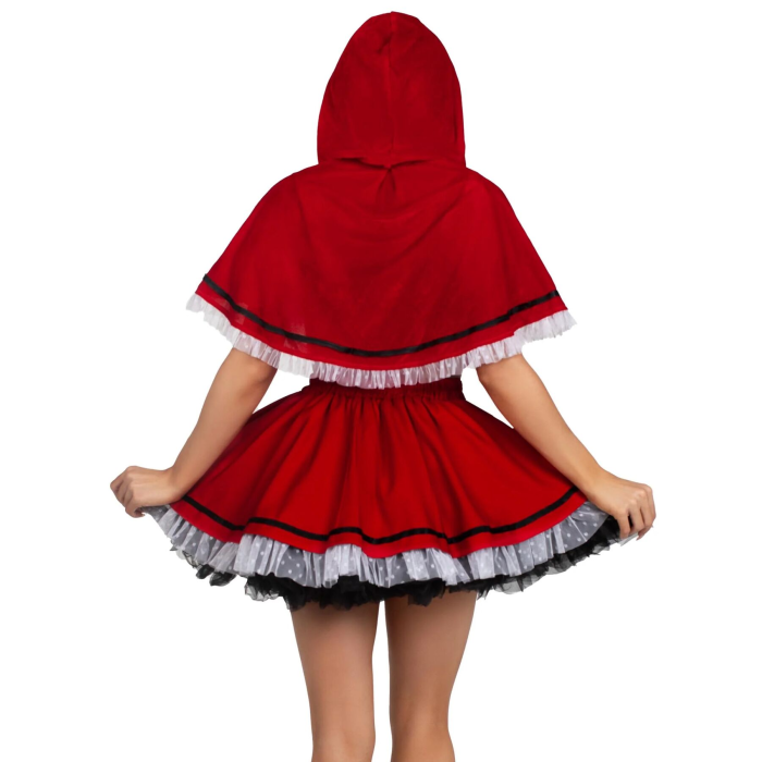 Костюм Червоної Шапочки Leg Avenue Flirty Miss Red Top and Skirt M