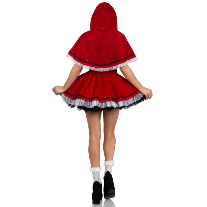 Костюм Червоної Шапочки Leg Avenue Flirty Miss Red Top and Skirt M
