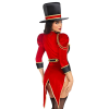 Костюм циркачки Leg Avenue Ravishing Ringmaster Bodysuit M