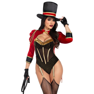 Костюм циркачки Leg Avenue Ravishing Ringmaster Bodysuit S