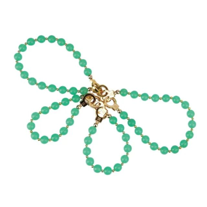 Нефритові наручники та поножі LOCKINK Jade Handcuffs & Anklecuffs