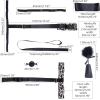 БДСМ-набір LOCKINK YEAHWOW Armbinder Restraint Set Black