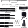 БДСМ-набір LOCKINK YEAHWOW Door Swing & Leg Spreader Bondage set