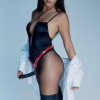 Трусики для страпона Strap-On-Me Leatherette Harness Fabulous - One Size - Red Glossy
