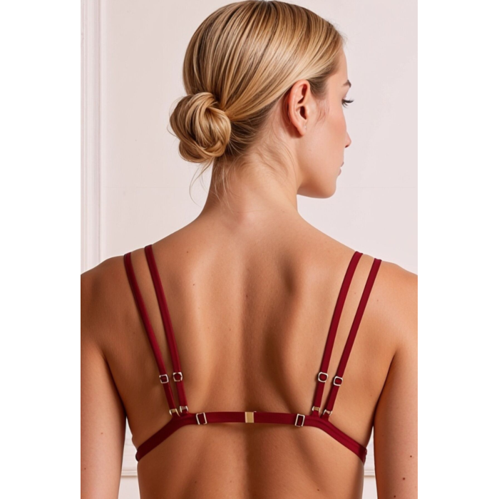 Комплект Passion BELISSANA SET burgundy L
