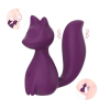 Міні-вібратор кліторальний Every Night Toys Doris у формі лисиці фіолетовий, 10 режимів вібрації
