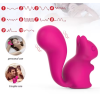 Міні-вібратор кліторальний Every Night Toys Debbie у формі білочки фіолетовий, 10 режимів вібрації