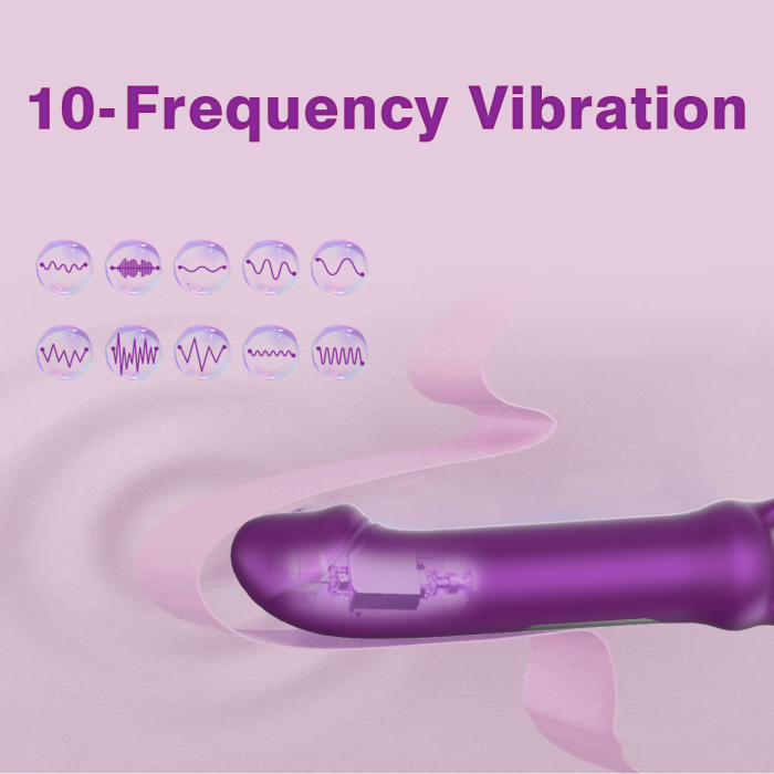 Міні-вібратор Every Night Toys Grace фіолетовий, 10 режимів вібрації