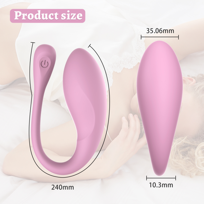 Віброяйце Every Night Toys Isadora з дистанційним керуванням, лавандовий, 10 режимів вібрації