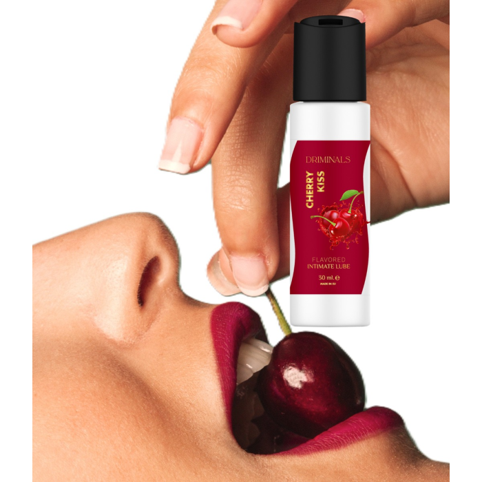 Їстівний лубрикант Driminals Kiss Cherry зі смаком вишні, 30 мл