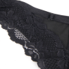 Трусики з мереживом позаду StarNight, чорні, XS-S