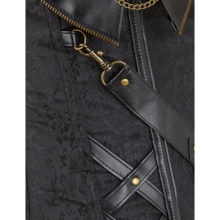 Корсет Star Night 14 Soft Steel Bones чорний, XS