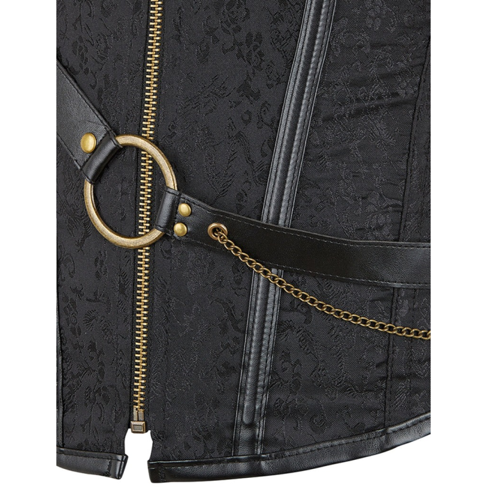 Корсет Star Night 14 Soft Steel Bones чорний, XS