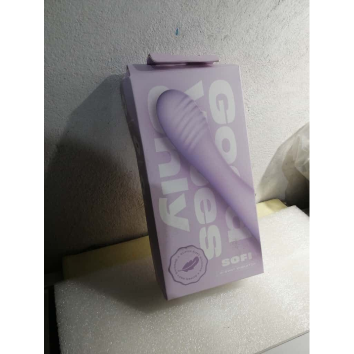Вібратор Good Vibes Only - SOFI G-Spot Vibrator Soft Silicone - Purple (м'ята упаковка!!!)