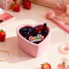 Масажна свічка з ароматом чорниці Candy Blueberry у формі серця, 70 мл