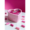 Масажна свічка з ароматом жуйки Candy Bubble Gum у формі серця, 70 мл