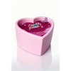 Масажна свічка з ароматом жуйки Candy Bubble Gum у формі серця, 70 мл