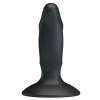 Анальна пробка з отворами Baile Fabulous Silicone Butt Plug чорний