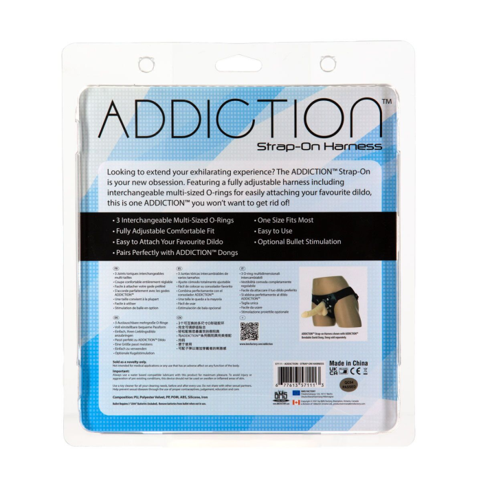 Трусики для страпона Addiction Strap-On Harness One Size