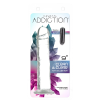 Прозорий фалоімітатор на присосці ADDICTION Vertical Dong 9″, віброкуля в подарунок