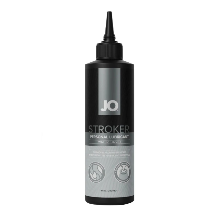 Лубрикант для мастурбаторів JO Stroker Lubricant 240 мл, на водній основі, густий, з аплікатором