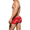Чоловічі труси-боксери з оленями Prowler Reindeer, червоні, S