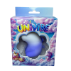 Стимулятор клітора з язичком UNIVIBE «Єдиноріг», 10 режимів, градієнт біло-фіолетовий