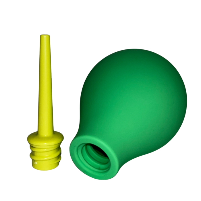 Анальний душ UNIVIBE Green and Yellow зелено-жовтий