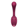 Вагінально-кліторальний вібратор Satisfyer G for Goddess 2 Wine Red, 2 мотори