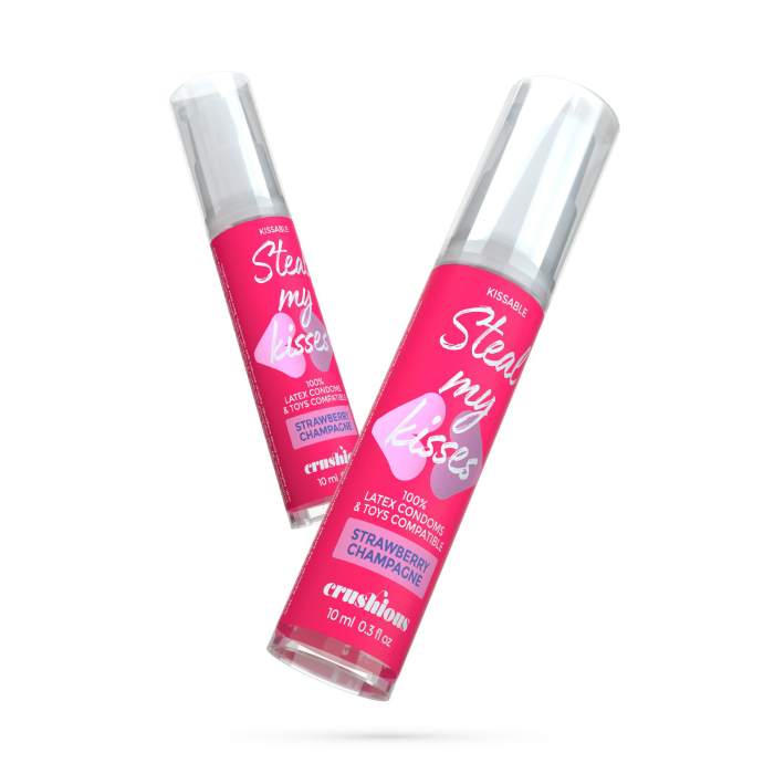 Оральний лубрикант Crushious Strawberry Champagne, 10 мл