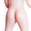 Секс-лялька з 3 отворами Crushious ALICIA The Inflatable Nurse, бежева, 155 см
