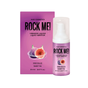 Рідкий вібратор NUEI ROCK ME зі смаком солодкого інжиру, 20 мл