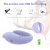 Вібратор для пар Every Night Toys Anthea з пультом, лавандовий, 19,8 х 6,3 см