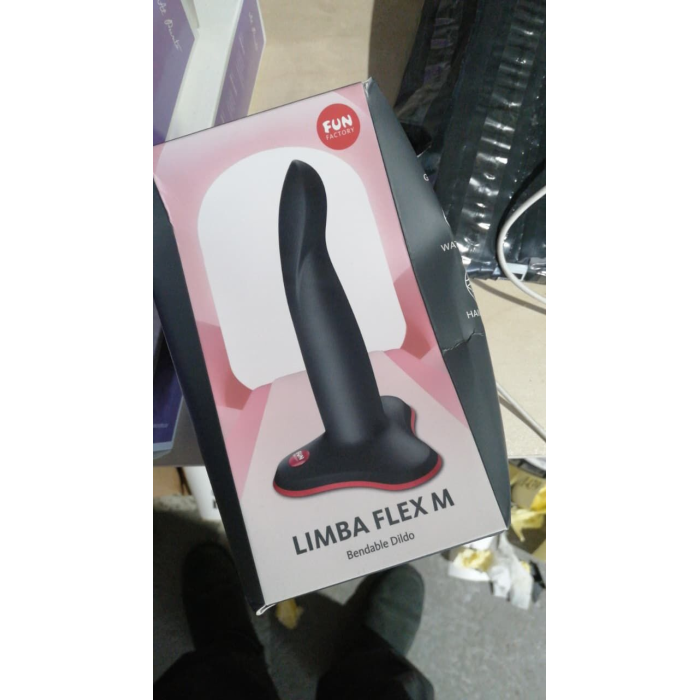 Фалоімітатор Fun Factory LIMBA FLEX M Black (м'ята упаковка!!!)