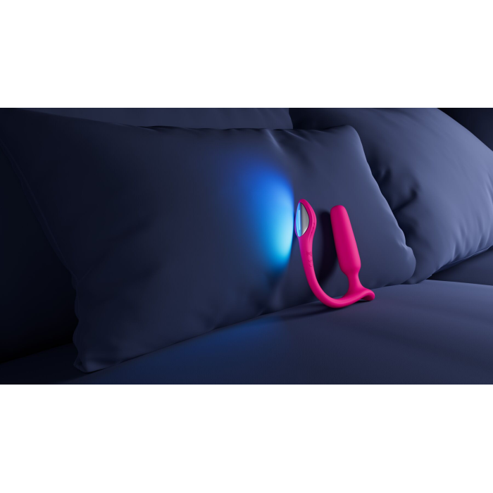 Анальна смарт-вібропробка Lovense Lush Anal, дуже потужна, LED-підсвічування
