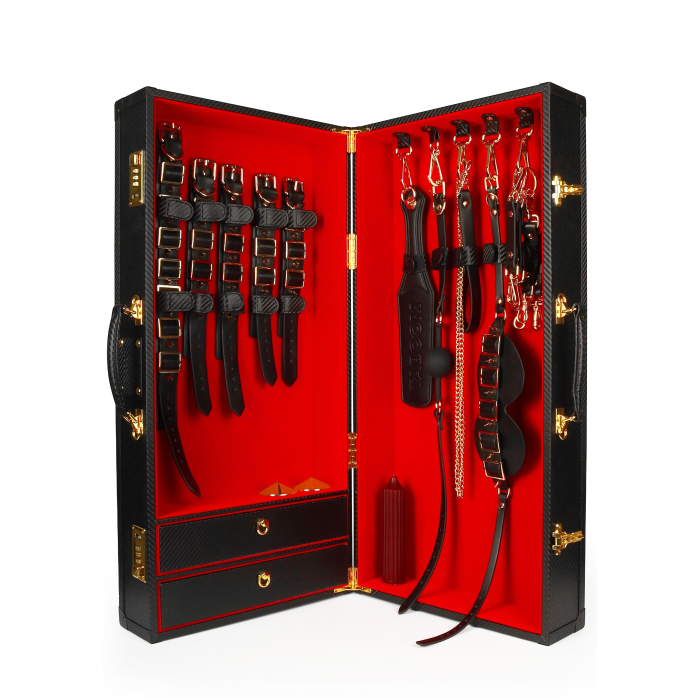 Шафа-валіза для БДСМ-аксесуарів TABOOM Desires Masterpiece Case, 11 предметів