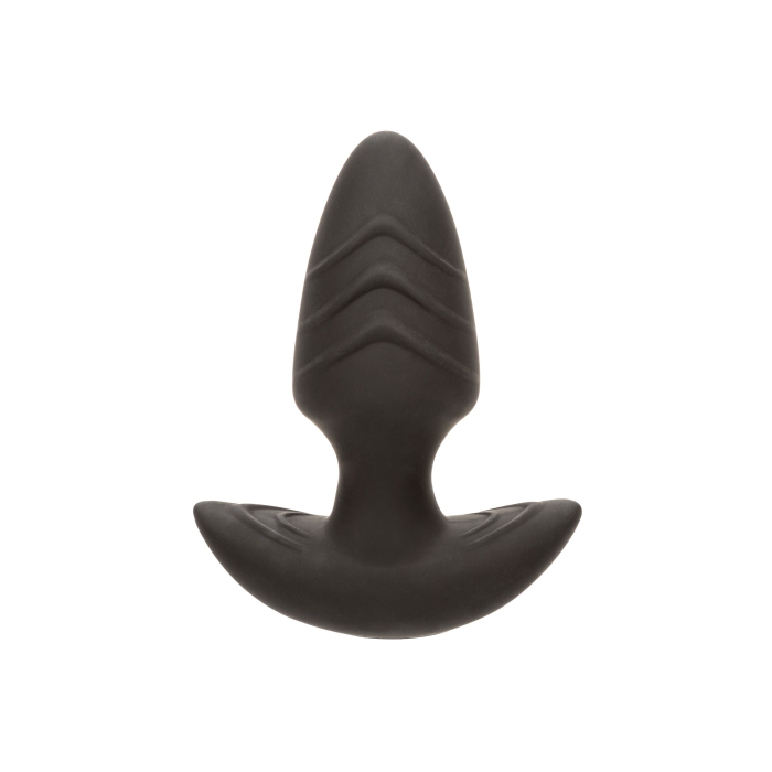 Анальний вібратор з ротацією CalExotics, чорний, 9 × 3,8 см