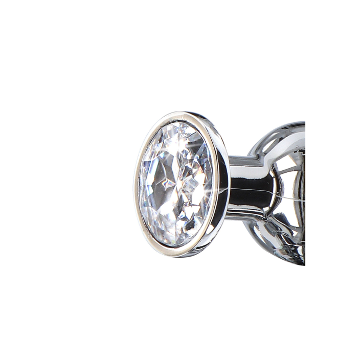 Анальная пробка металлическая TOY JOY Diamond, L, 13 × 9,5 см