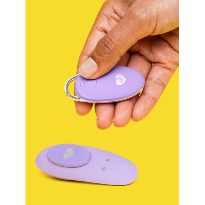 Вібратор в трусики з пультом Lovehoney Mon Ami Panty Vibrator для клітора, бузковий