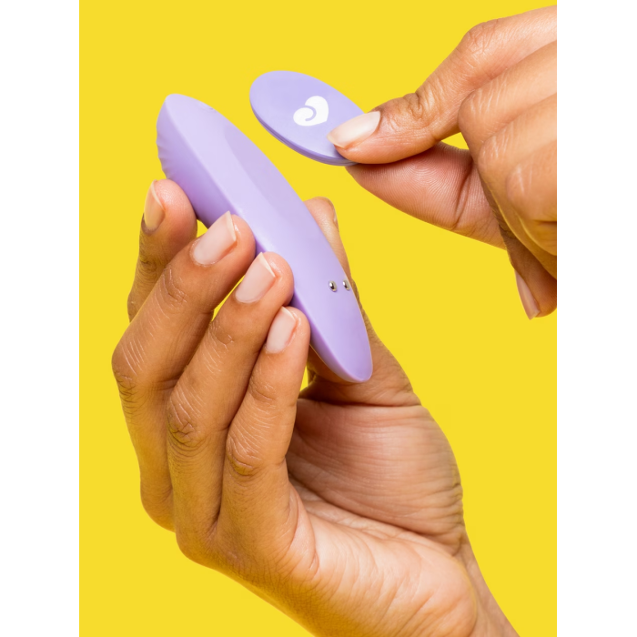 Вібратор в трусики з пультом Lovehoney Mon Ami Panty Vibrator для клітора, бузковий