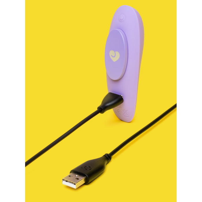 Вібратор в трусики з пультом Lovehoney Mon Ami Panty Vibrator для клітора, бузковий