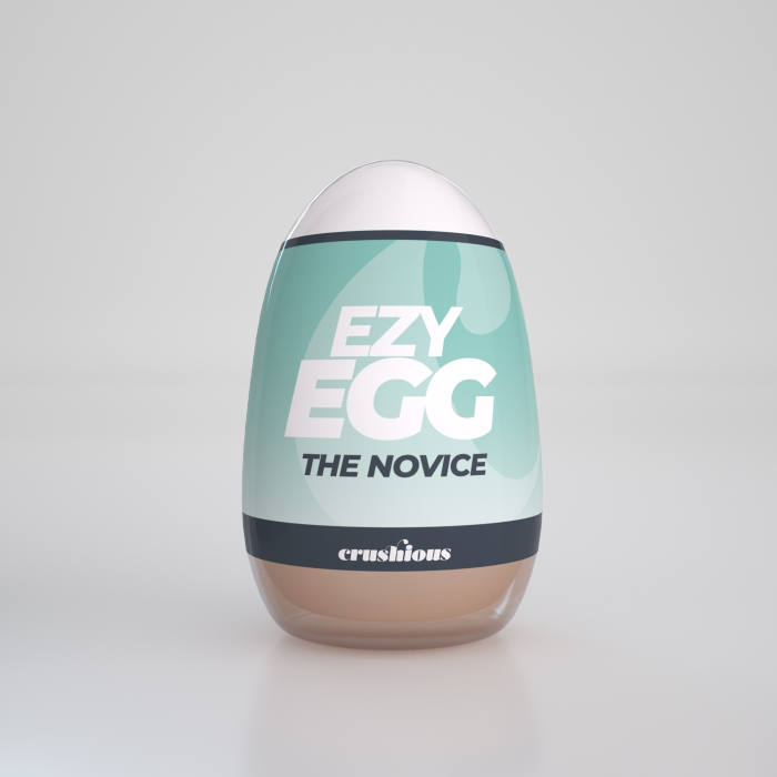 Мастурбатор-яйце, вагіна CRUSHIOUS EZY EGG THE Novice, реалістичний