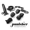 Комплект для БДСМ CRUSHIOUS Punisher чорний, 8 предметів