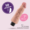 Вібратор реалістичний CRUSHIOUS Mr. Skin, 10 режимів, бежевий, 17,5 х 4 см