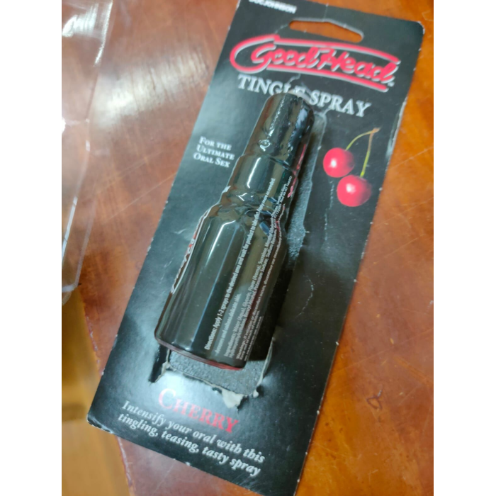 Спрей для мінету Doc Johnson GoodHead Tingle Spray - Sweet Cherry (29 мл) (пошкоджене паковання!!!)