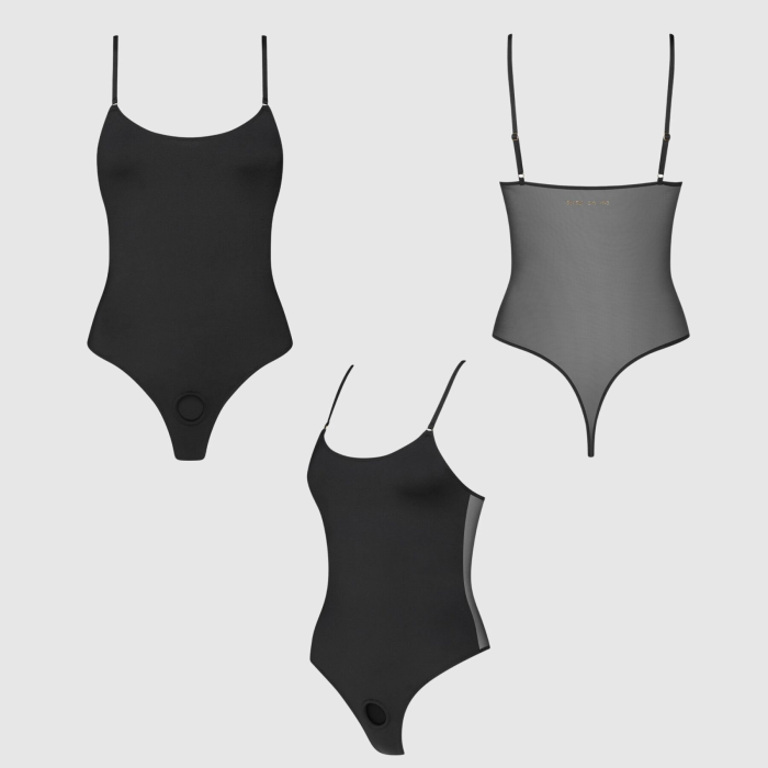 Боді з фіксацією ділдо Strap-On-Me Harness Body Signature - XL - Black