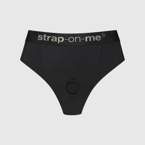 Трусики з фіксацією дилдо Strap-On-Me Harness Lingerie Idole - XL - Black