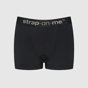 Шорти з фіксацією ділдо Strap-On-Me Harness Lingerie Allure - XS - Black